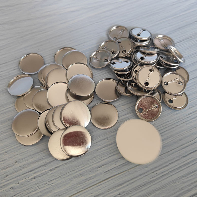 Button Badge Blank - ชุดอุปกรณ์ทำป้ายปักเข็มกลัดเปล่า 100 ชุด ขนาด 25 มม.