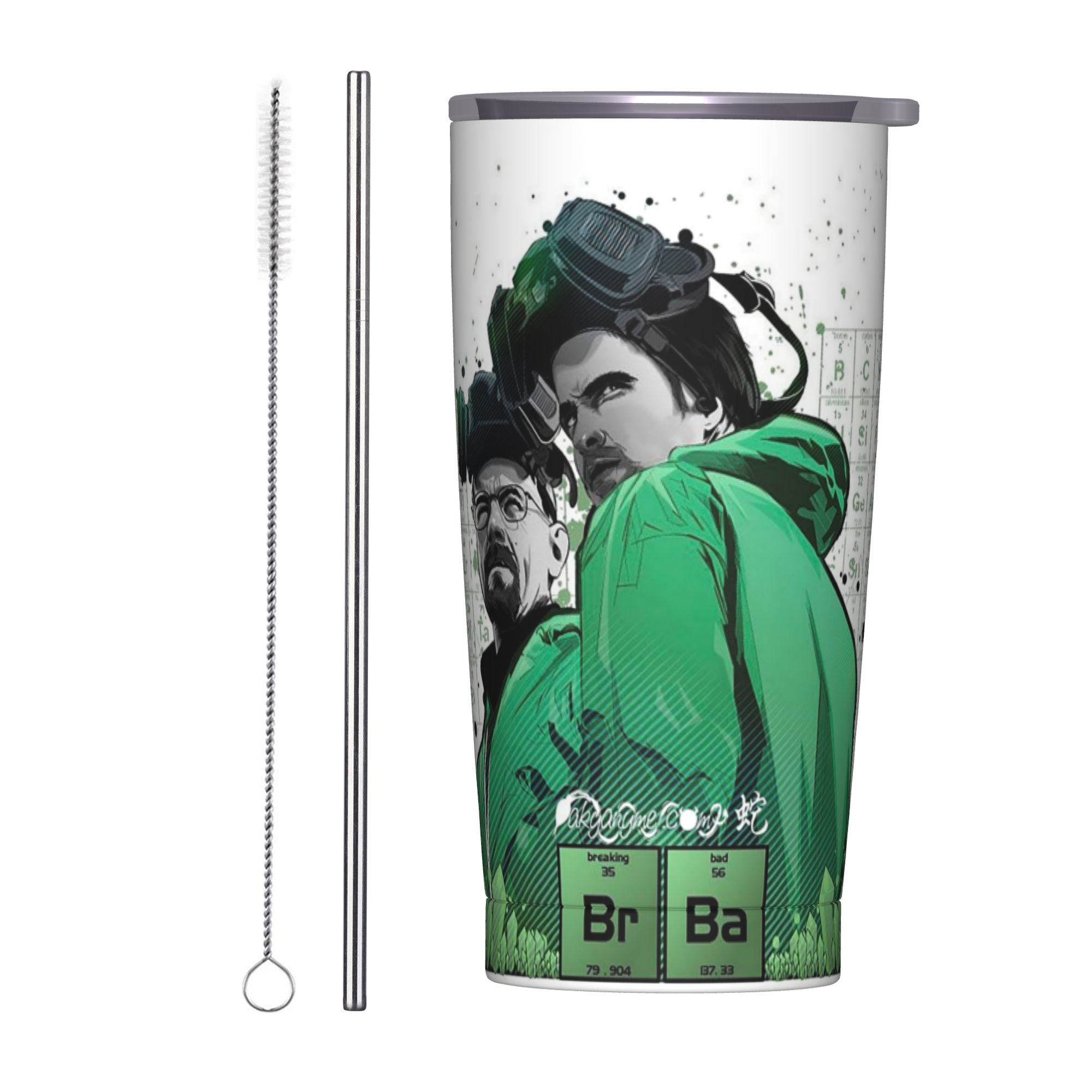Tumbler 20Oz White - แก้วน้ำเก็บความร้อนลาย Breaking Bad วอลเตอร์ ไวท์ และ