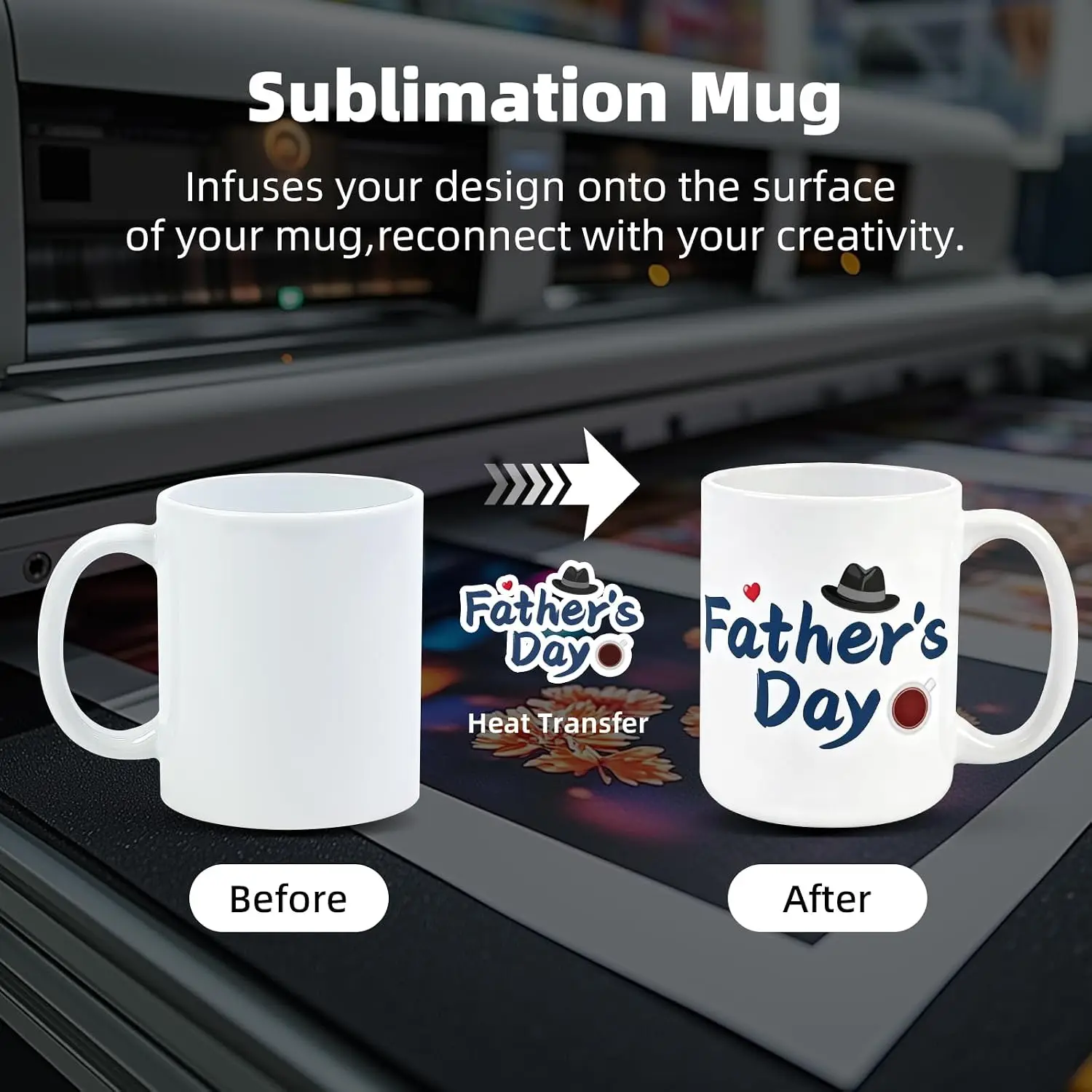 แก้วเซรามิกสำหรับพิมพ์ลาย 11 อ - Sublimation Mug White บทวิจารณ์และราคา