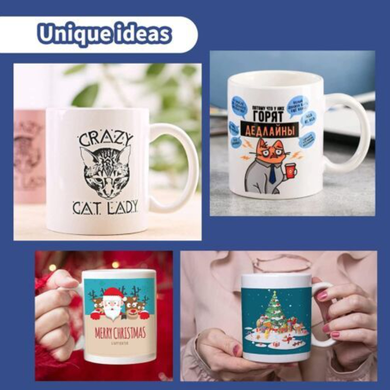 แก้วเซรามิกเปล่าสำหรับการพิมพ์ - Sublimation Mug White บทวิจารณ์และราคา