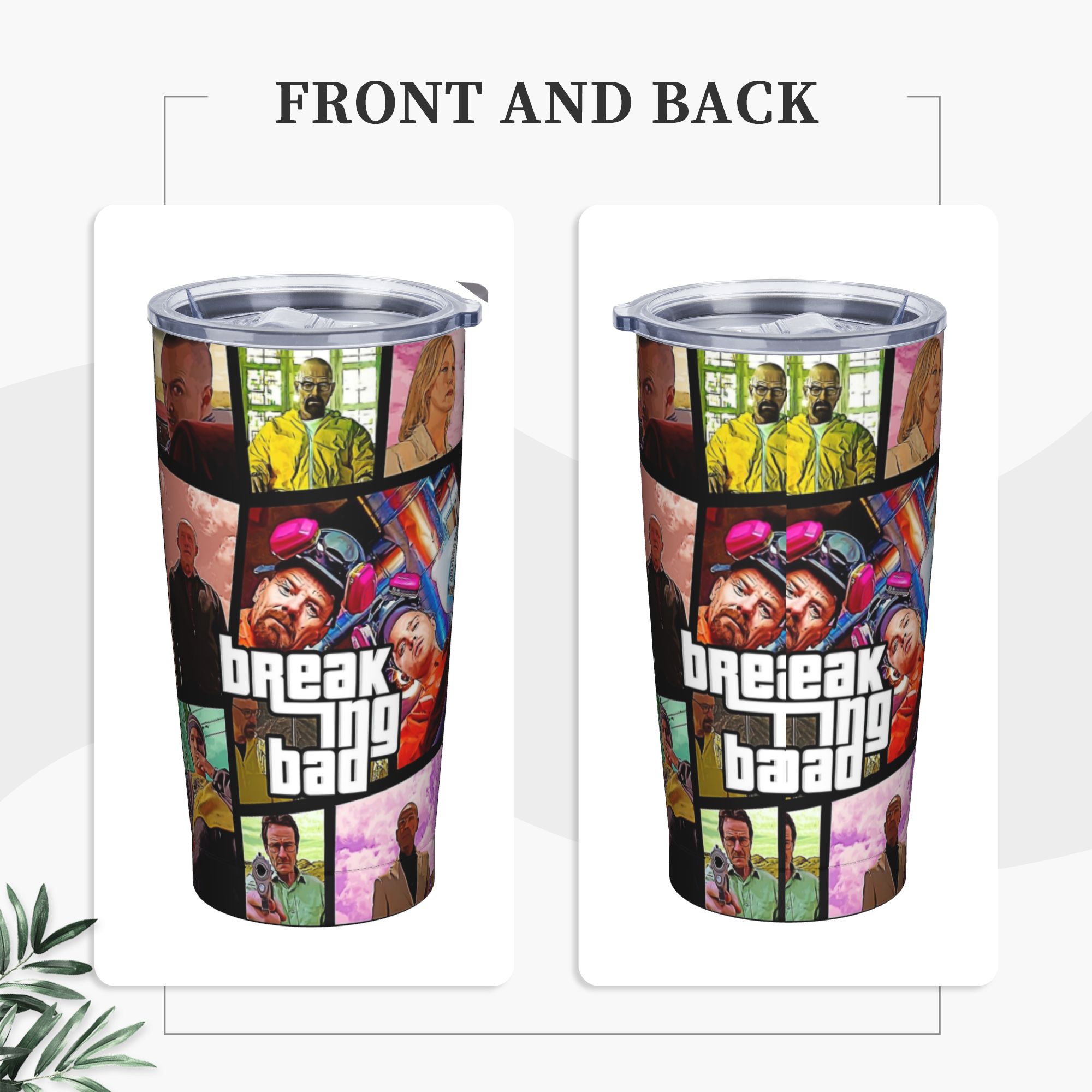 แก้วเก็บความเย็นลายวอลเตอร์ ไว - Tumbler 20Oz White บทวิจารณ์และราคา