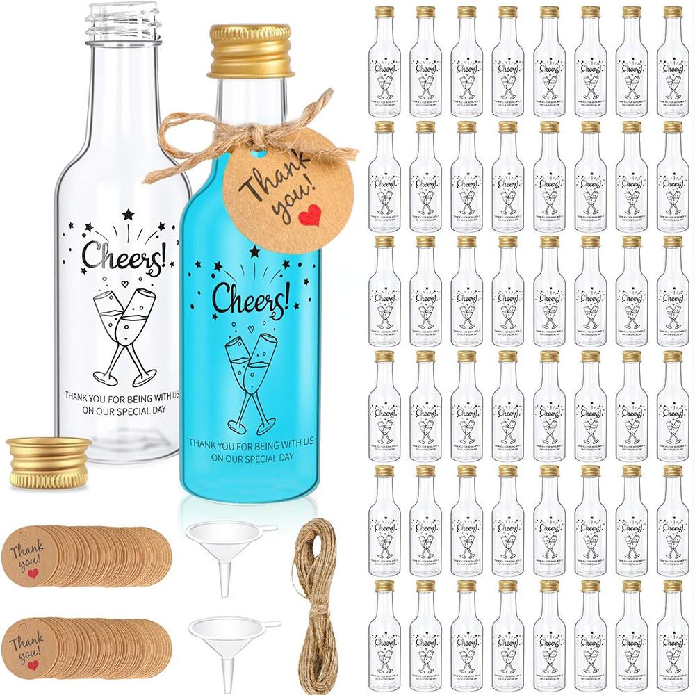 ขวดเหล้าขนาดเล็ก 50 แพ็ค, ขวดไ - Water Bottle Blank บทวิจารณ์และราคา