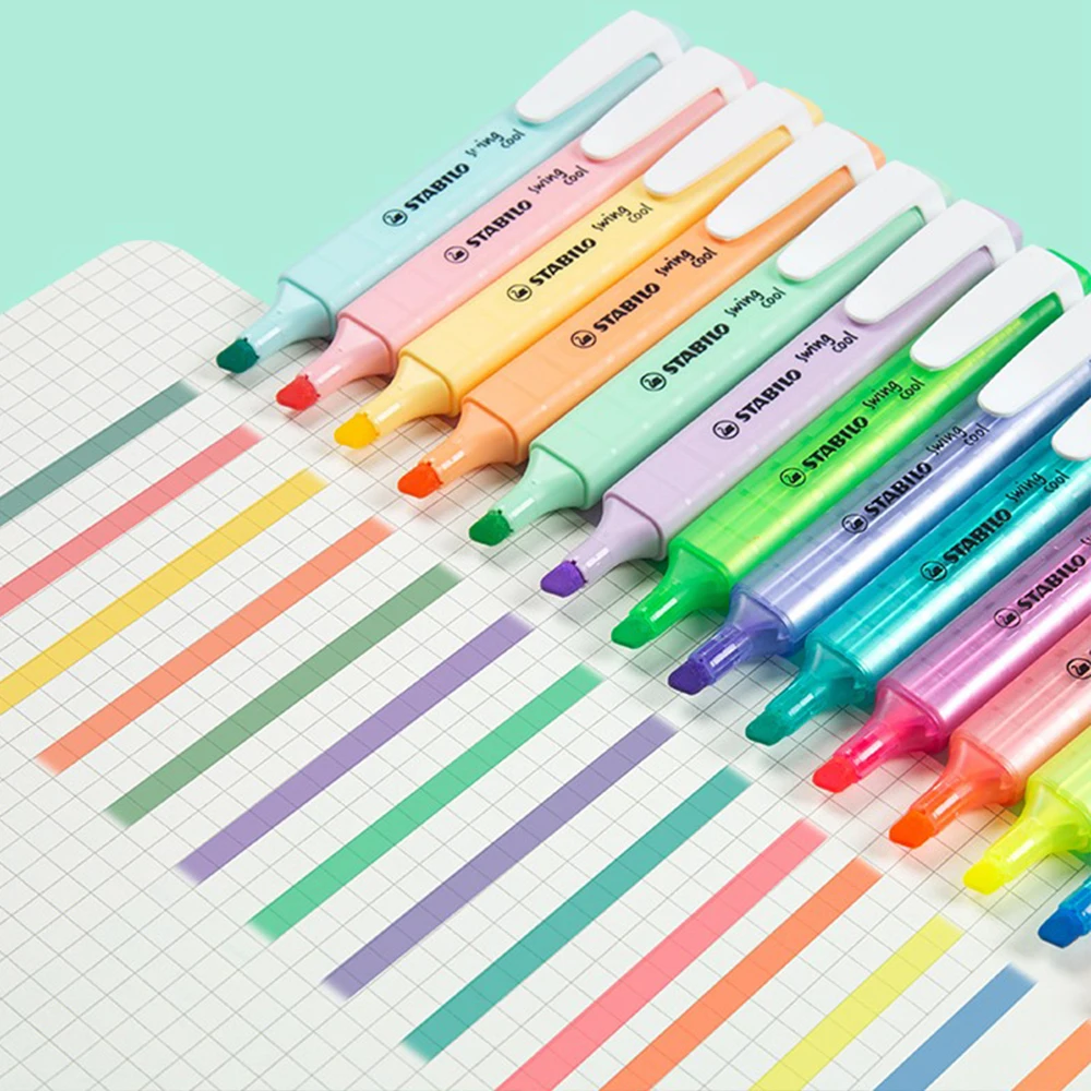 3pcs Stabilo Highlighter Marke - Stabilo Marker Boss บทวิจารณ์และราคา