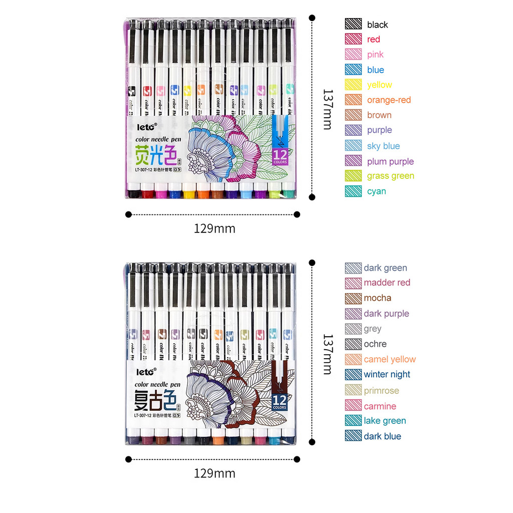 ปากกาเขียนเส้นเล็ก 12 ด้าม ชุด - Copic Marker Sketch บทวิจารณ์และราคา