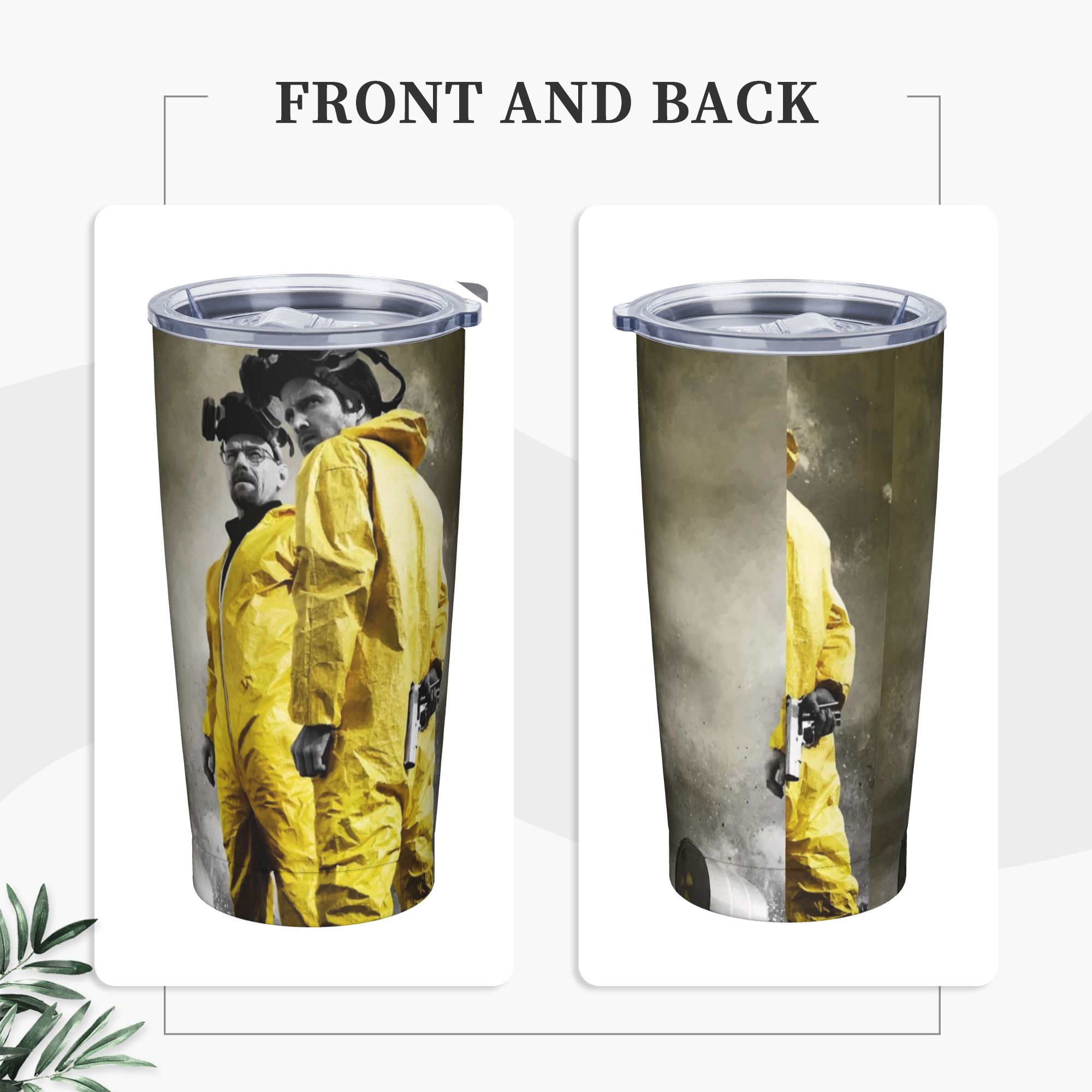 แก้วน้ำเก็บความร้อนสุญญากาศลาย - Tumbler 20Oz White บทวิจารณ์และราคา