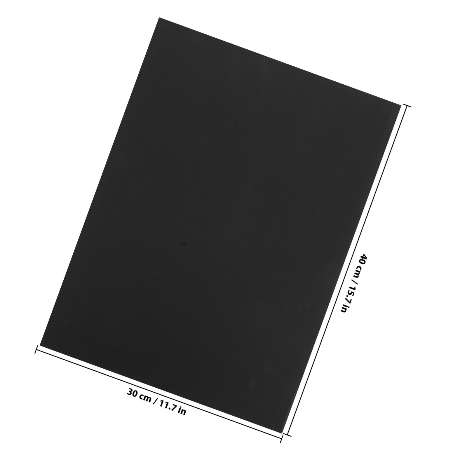 แผ่นพลาสติกลูกฟูกสีดำ 10 ชิ้น  - Yard Sign Blank บทวิจารณ์และราคา