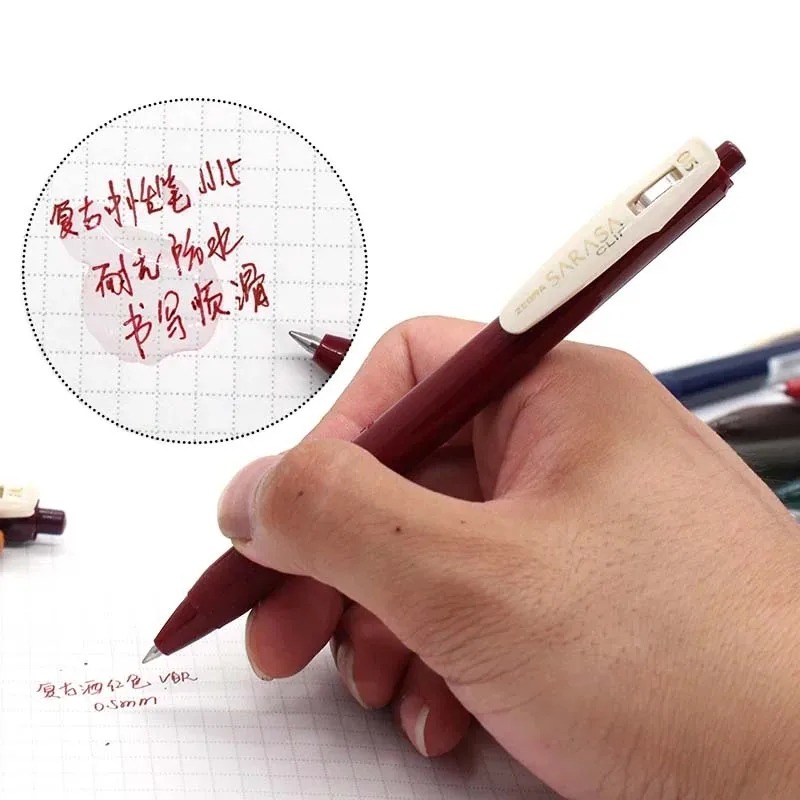 ปากกาเจลสีเรโทร ZEBRA รุ่น JJ1 - Zebra Pen Sarasa บทวิจารณ์และราคา