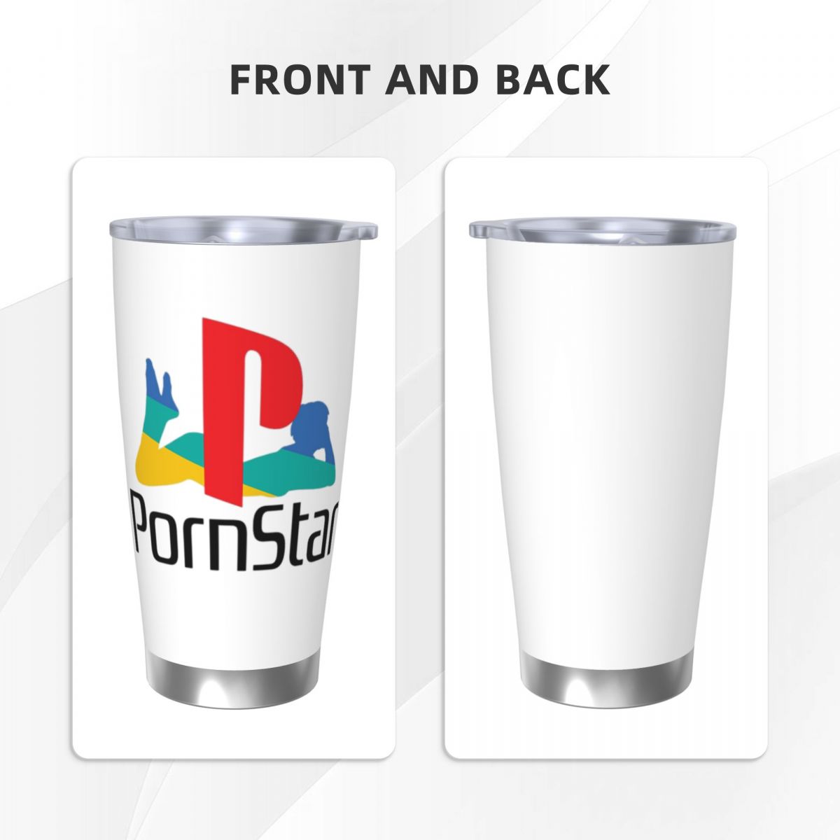 Ps Pron Star สีขาวสแตนเลส Tumb - Tumbler 20Oz White บทวิจารณ์และราคา