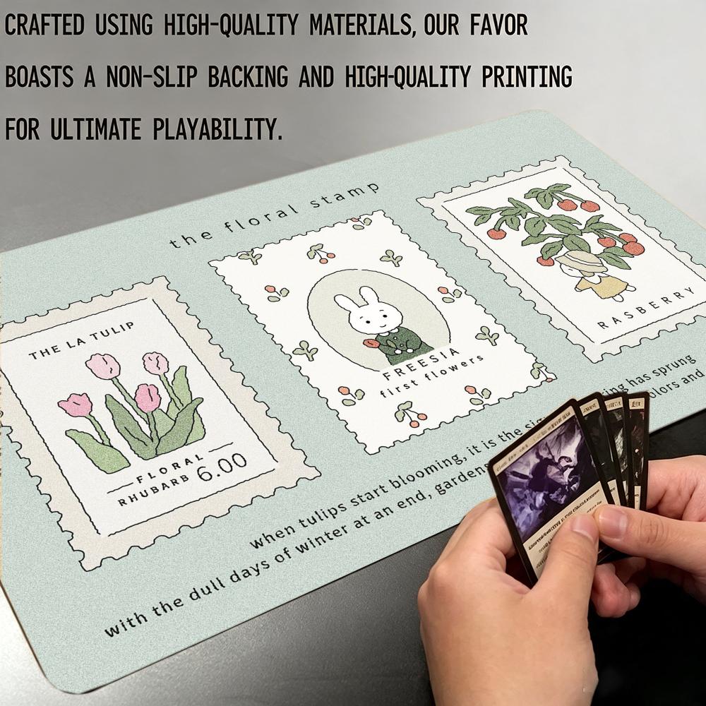 แผ่นรองเล่นการ์ดลายกระต่ายน่าร - Door Mat Blank บทวิจารณ์และราคา