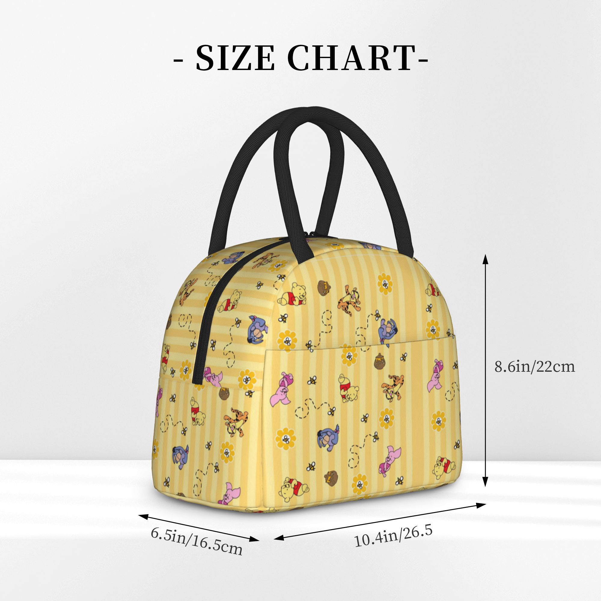 กระเป๋าใส่อาหารกลางวันลายผึ้งน - Tote Bag Sublimation บทวิจารณ์และราคา