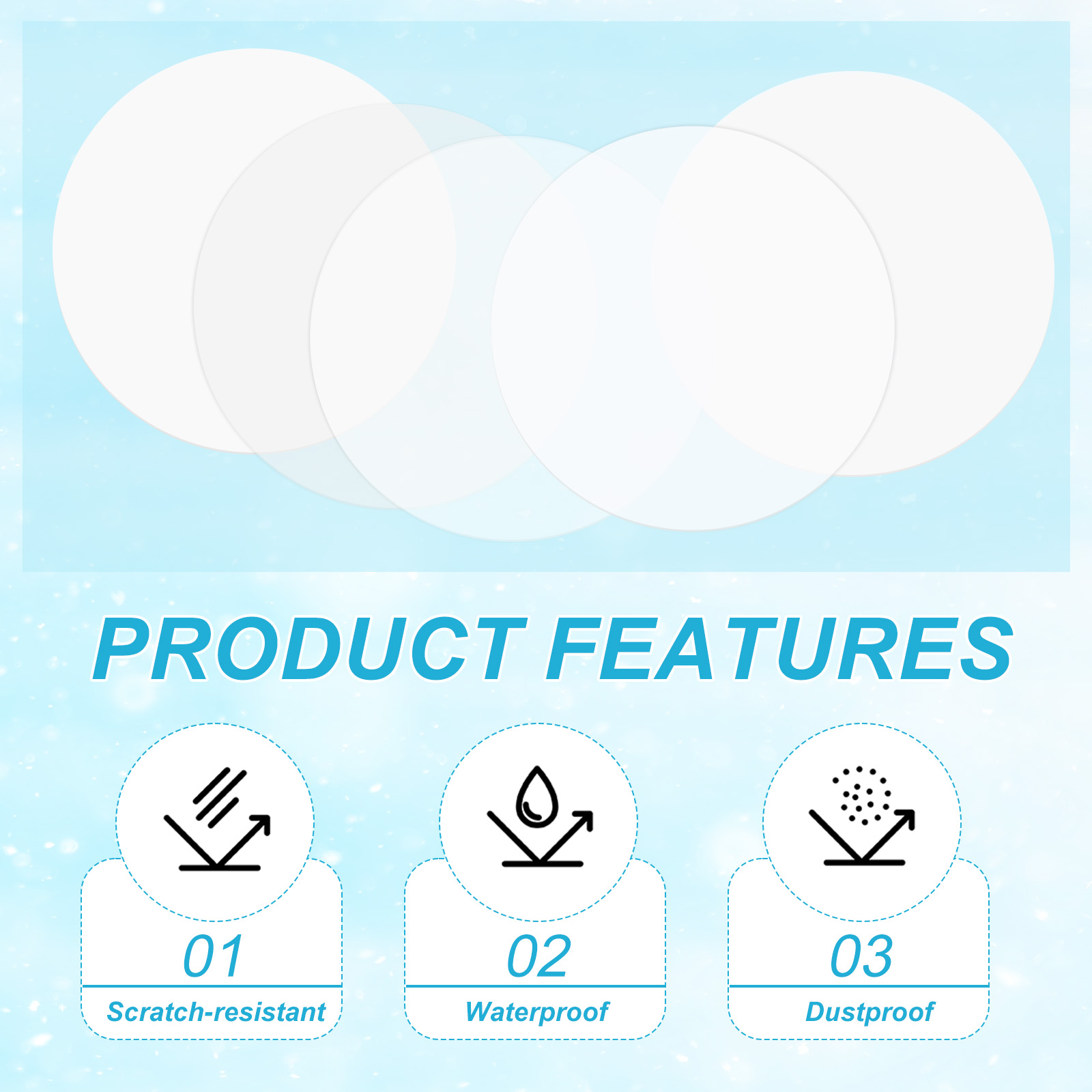 ฟิล์มป้ายกลม 44/48/54/61/65/70 - Button Badge Blank บทวิจารณ์และราคา